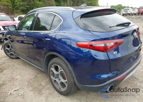 2018 Alfa Romeo Stelvio Ti Awd from USA, damaged, VIN ZASFAKBN8J7B78038